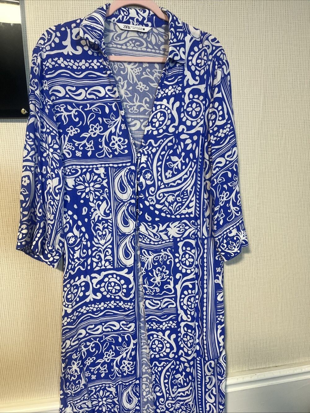 Zara Front-Split Maxi Tunic